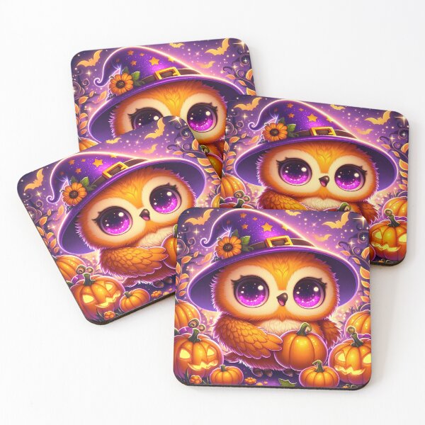 Item preview, Enchanting Owl & Pumpkin designed and sold by Jbl55.