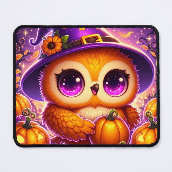 Item preview, Enchanting Owl & Pumpkin designed and sold by Jbl55.