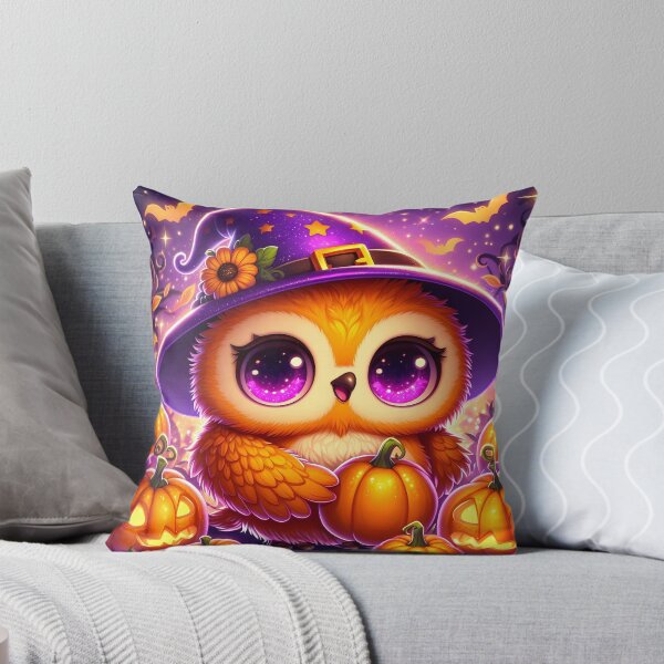 Item preview, Enchanting Owl & Pumpkin designed and sold by Jbl55.