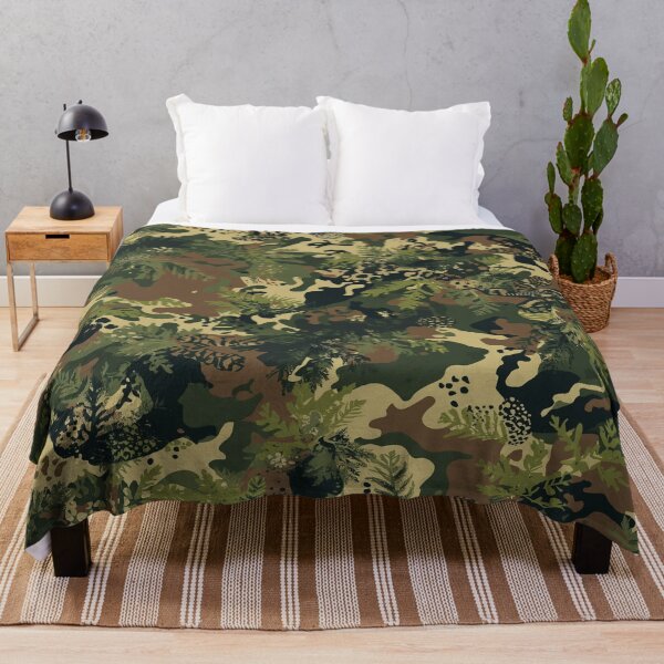 Item preview, Jungle Recon – Botanical Camouflage Pattern designed and sold by Silmoyo.