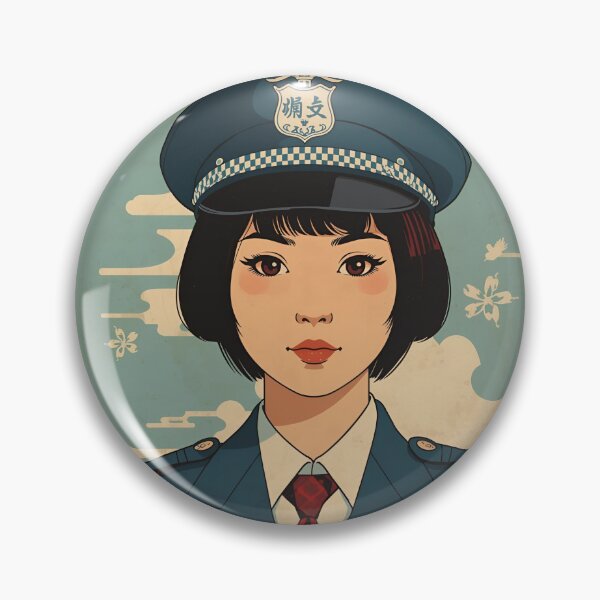 Item preview, Vintage policewoman designed and sold by Vintage City.