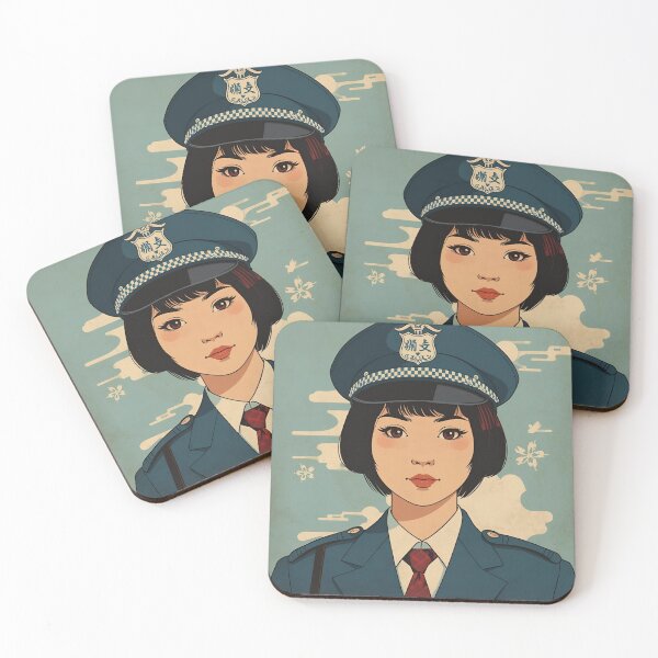 Item preview, Vintage policewoman designed and sold by Vintage City.