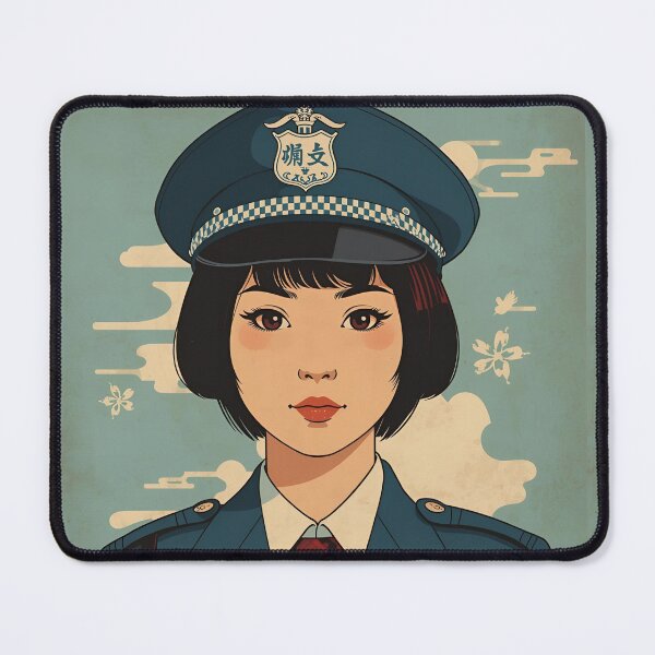 Item preview, Vintage policewoman designed and sold by Vintage City.