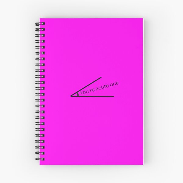 Item preview, You’re a Cute One – Funny Math Acute Angle Pun Design designed and sold by agdesigns33.