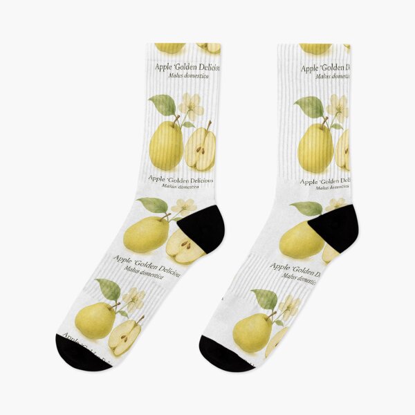 Item preview, Apple ‘Golden Delicious’ – Warm Pastel Botanical Illustration designed and sold by BloomKind.