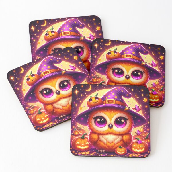 Item preview, Enchanting Owl & Pumpkin designed and sold by Jbl55.