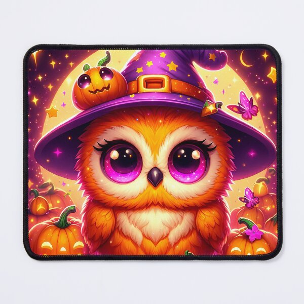 Item preview, Enchanting Owl & Pumpkin designed and sold by Jbl55.