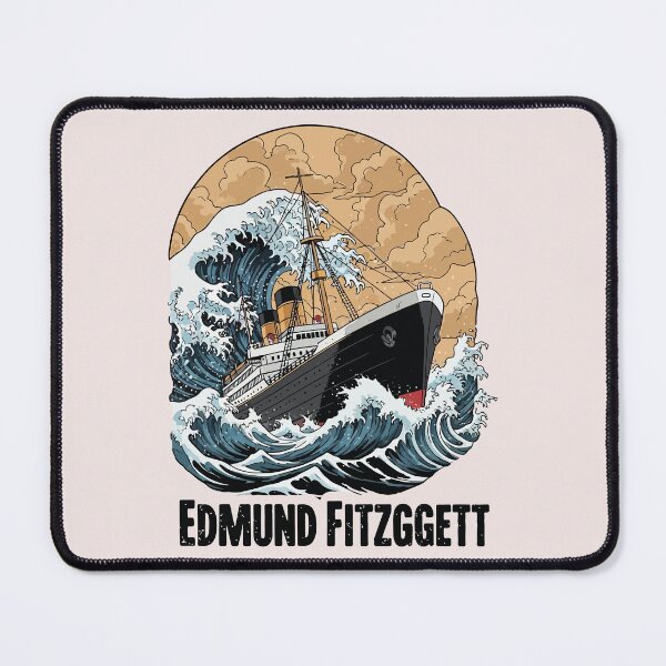Item preview, Edmund Fitzgerald | Great Lakes Maritime History | Shipwreck Art designed and sold by animehani.