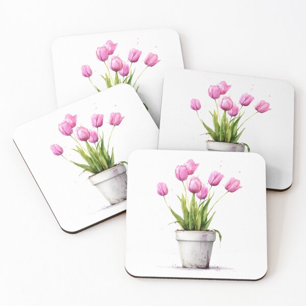 Item preview, Tulips in Watercolour designed and sold by BTNYBayCo.
