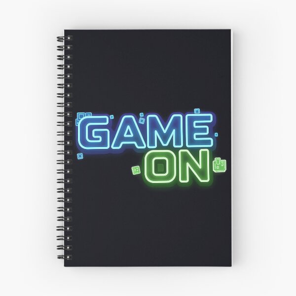 Item preview, Neon GAME ON Aesthetic | Retro 80s Gaming Synthwave T-Shirt & Sticker designed and sold by Mirkoniart.