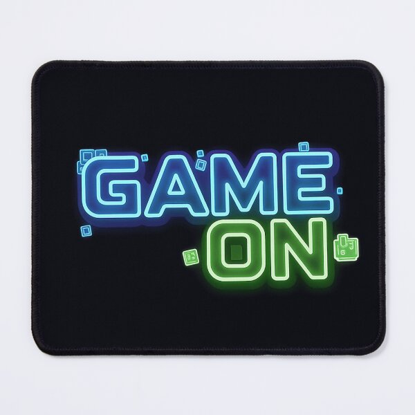 Item preview, Neon GAME ON Aesthetic | Retro 80s Gaming Synthwave T-Shirt & Sticker designed and sold by Mirkoniart.