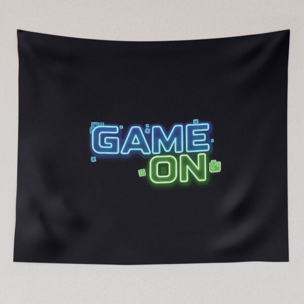 Item preview, Neon GAME ON Aesthetic | Retro 80s Gaming Synthwave T-Shirt & Sticker designed and sold by Mirkoniart.