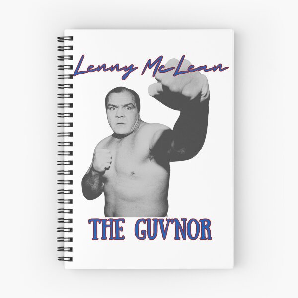 Item preview, Lenny McLean - The Guvnor (Do not mess) - white designed and sold by TheRubberOnion.