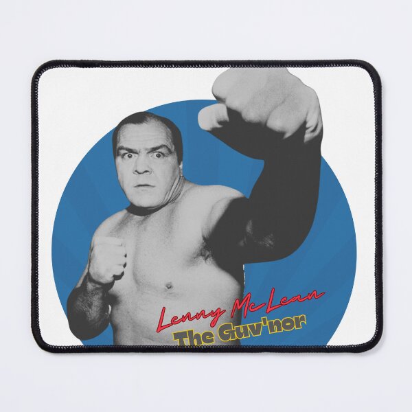 Item preview, Lenny McLean - The Guvnor (Do not mess) - Blue designed and sold by TheRubberOnion.