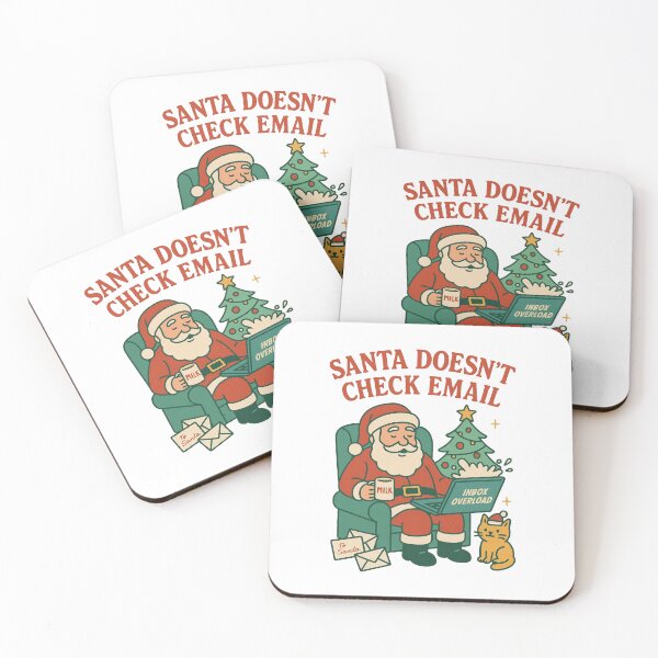 Item preview, Santa Doesn't Check Email designed and sold by DZIERANA.