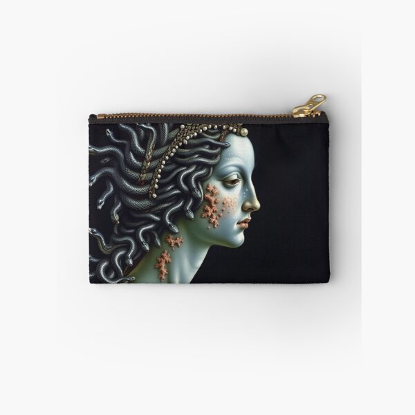 Item preview, Lute Laura the Lady deep one a Creepy Lovecraftian citizen of Innsmouth portrait art designed and sold by Vintage Designs +.