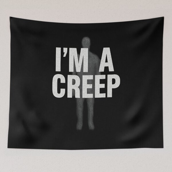 Item preview, Radiohead Creep Design – I’m a Creep Shirt, 90s Grunge Aesthetic Radiohead-Inspired Tee designed and sold by AddictiveDesign.