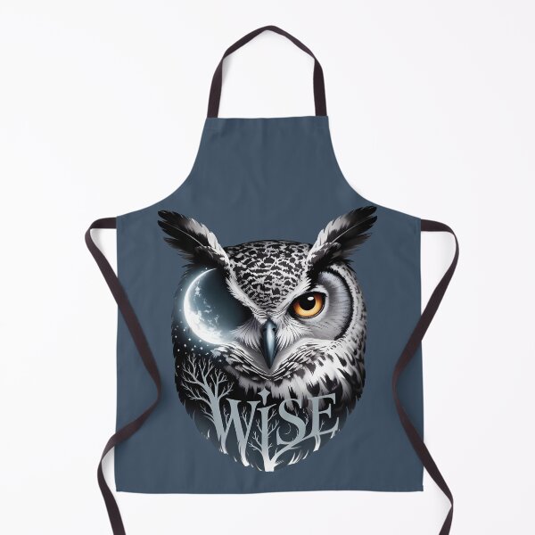 Item preview, WISE GUARDIAN – Owl of the Night Forest designed and sold by SomeoneFamiliar.