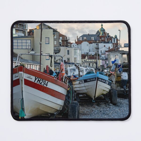 Item preview, Fishing boats on the beach designed and sold by yackers1.