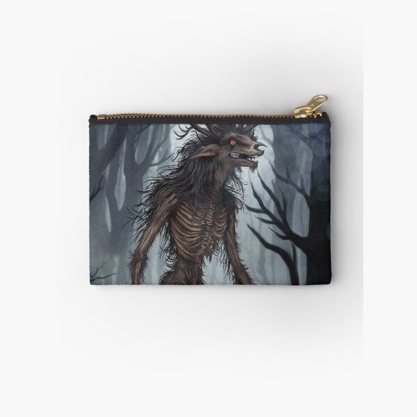 Item preview, Wendigo cryptid forest spirit illustration folklore art designed and sold by Vintage Designs +.