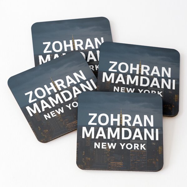 Item preview, Zohran Mamdani New York T-Shirt designed and sold by Big-Family-Art.