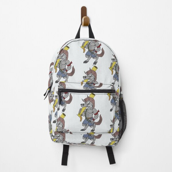 Item preview, Angry war horse carrying a nuke cartoon designed and sold by Vintage Designs +.