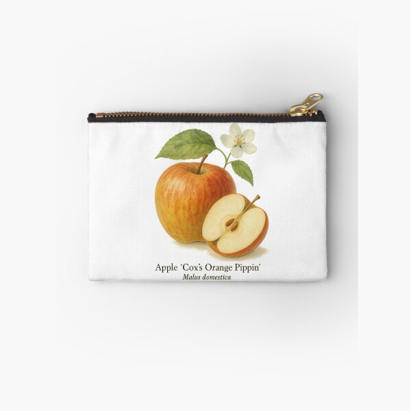 Item preview, Apple ‘Cox’s Orange Pippin’ – Vintage Orchard Botanical Illustration designed and sold by BloomKind.