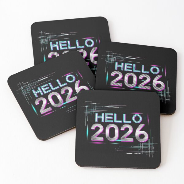 Item preview, Hello 2026 Y2K Tech Aesthetic T-Shirt | Retro Futurist New Year | 90s 2000s Cyberpunk Apparel designed and sold by Design_Your_Day.