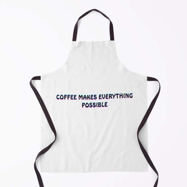 Item preview, Neon Coffee Quote – Coffee Makes Everything Possible designed and sold by Catpuccino.
