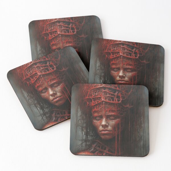 Item preview, Visceral Crown of Anatomy (Blood Red Queen) designed and sold by KOVALSKI-ART.