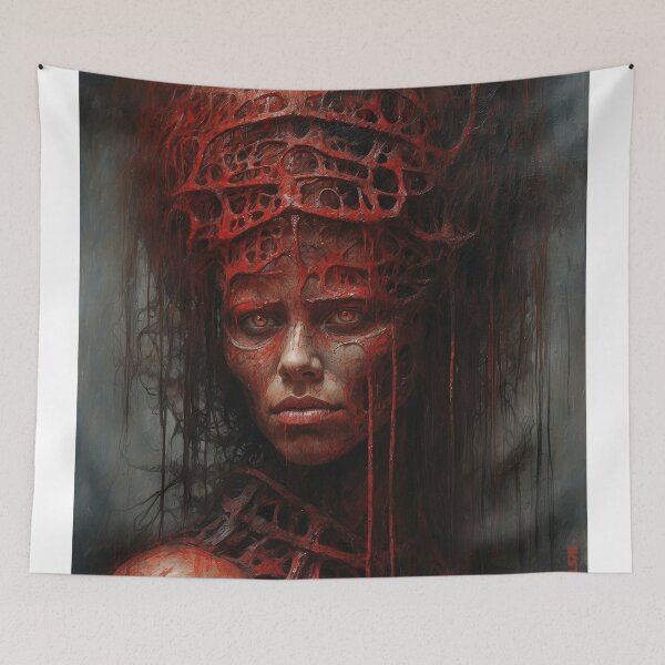Item preview, Visceral Crown of Anatomy (Blood Red Queen) designed and sold by KOVALSKI-ART.