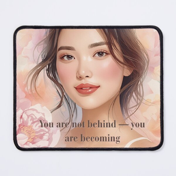 Item preview, You Are Becoming – Healing Feminine Quote Art designed and sold by Boski22.