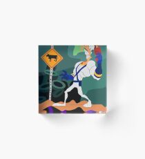 EarthWorm Jim Acrylic Block