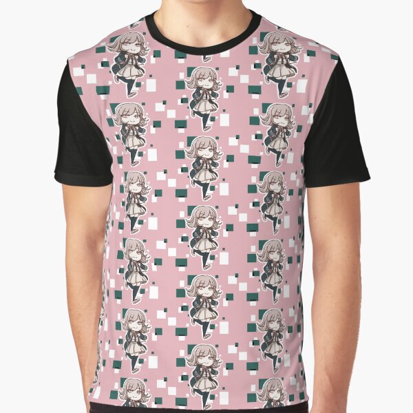 Chiaki Nanami Square Friends Graphic T-Shirt