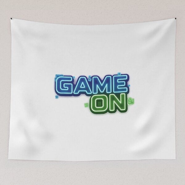 Item preview, Neon GAME ON Aesthetic | Retro 80s Gaming Synthwave T-Shirt & Sticker designed and sold by Mirkoniart.