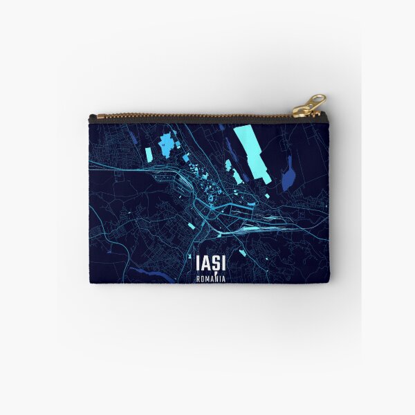Item preview, Iași Midnight City Map designed and sold by HomeLivingCo.