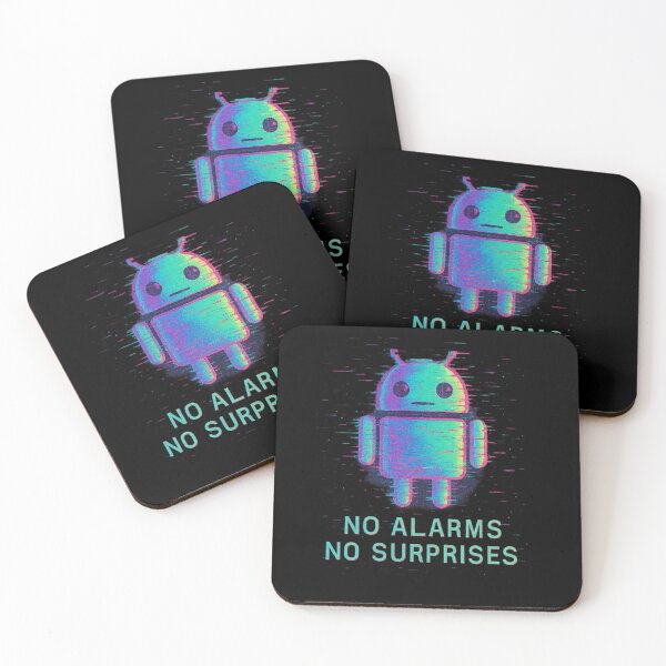 Item preview, Radiohead Paranoid Android Design – No Alarms No Surprises Glitchcore Aesthetic Shirt designed and sold by AddictiveDesign.