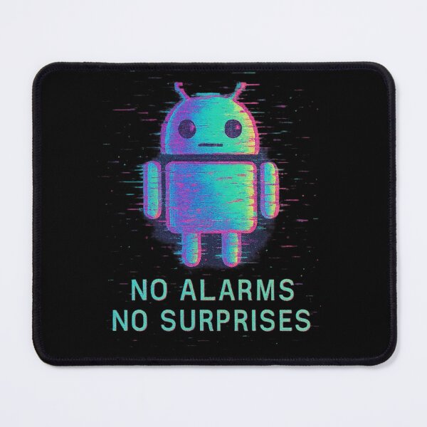 Item preview, Radiohead Paranoid Android Design – No Alarms No Surprises Glitchcore Aesthetic Shirt designed and sold by AddictiveDesign.
