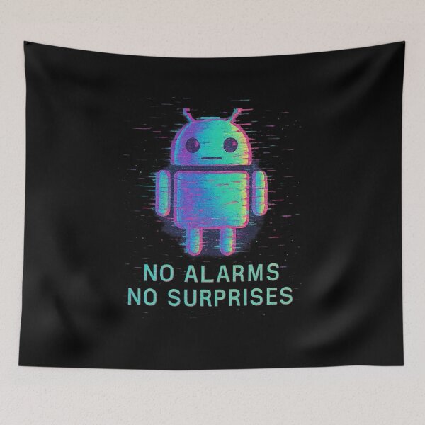 Item preview, Radiohead Paranoid Android Design – No Alarms No Surprises Glitchcore Aesthetic Shirt designed and sold by AddictiveDesign.