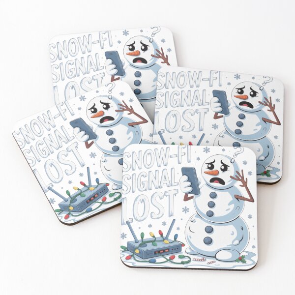 Item preview, Snow-Fi Signal Lost – Funny Snow Internet Connection Winter Design for Tech Lovers & Skiers designed and sold by katchypro.