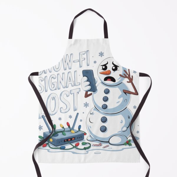 Item preview, Snow-Fi Signal Lost – Funny Snow Internet Connection Winter Design for Tech Lovers & Skiers designed and sold by katchypro.