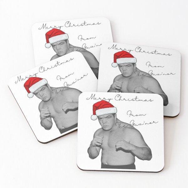 Item preview, Lenny McLean - The Guvnor - Merry Christmas - White designed and sold by TheRubberOnion.