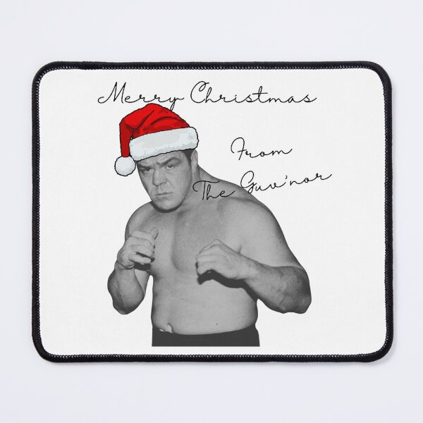 Item preview, Lenny McLean - The Guvnor - Merry Christmas - White designed and sold by TheRubberOnion.