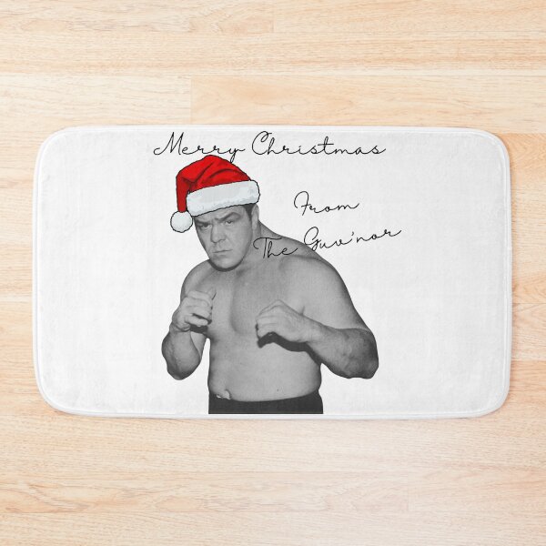 Item preview, Lenny McLean - The Guvnor - Merry Christmas - White designed and sold by TheRubberOnion.