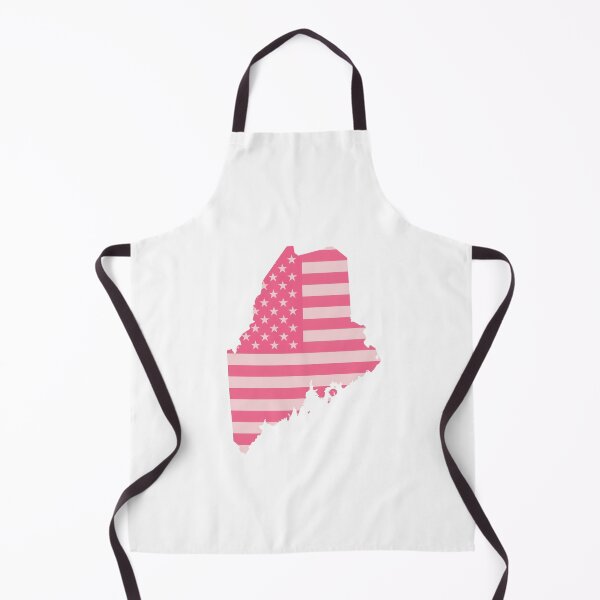 Item preview, Maine State Pop Pink Stars & Stripes – Trendy Pink designed and sold by Paper Drip.