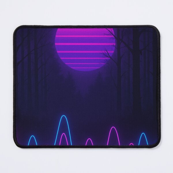 Item preview, Dark Forest in Synthwave designed and sold by wearprintgrapix.