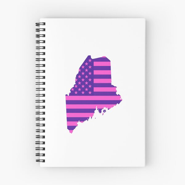 Item preview, Maine Pop Pink State Flag – Modern Fun Colors designed and sold by Paper Drip.