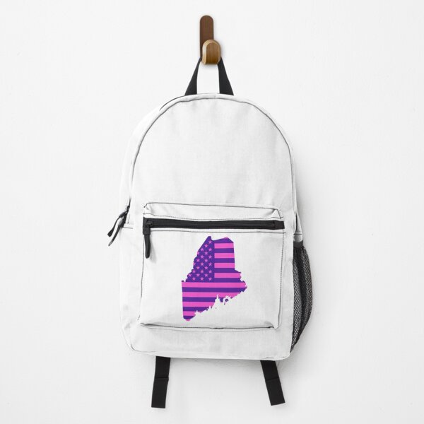 Item preview, Maine Pop Pink State Flag – Modern Fun Colors designed and sold by Paper Drip.
