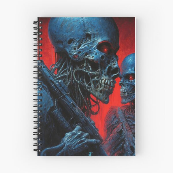 Item preview, Cybernetic Skulls: The Red Glare Patrol designed and sold by KOVALSKI-ART.
