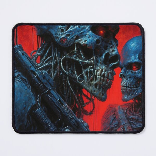 Item preview, Cybernetic Skulls: The Red Glare Patrol designed and sold by KOVALSKI-ART.